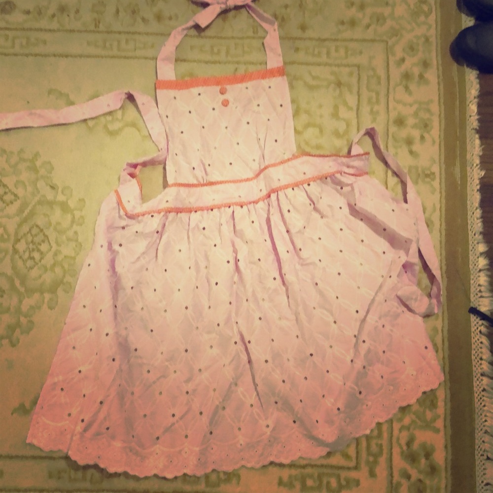 Cute pink on pink apron